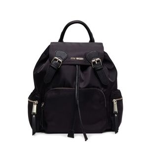 NWT Steve Madden Nylon Backpack Black